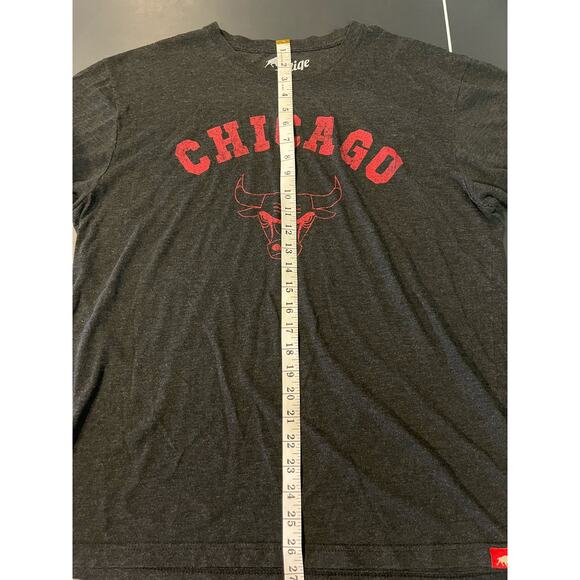 Sportiqe Men's Chicago Bulls Logo T-shirt, size XL, NBA Basketball Sports Casual - Picture 7 of 7
